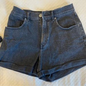 Express mom shorts shortie super high rise